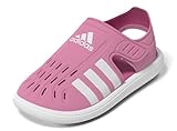 adidas Unisex Kids' Sandalia Summer Closed Toe Water, Bliss Pink/Cloud White/Pulse Magenta, 28
