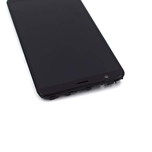 Image of LCD Digitizer Assembly with Front Housing Compatible with Asus Zenfone Max Plus (M1) ZB570TL(Black)