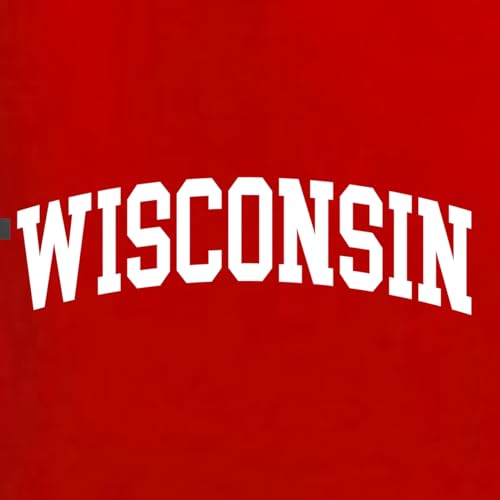 State of Wisconsin College Style Fashion Unisex Hoodie Sweatshirt2