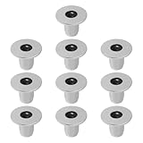 LT Easiyl 10x Hutmutter Vernietet M6 Kompatibel mit Audi Kompatibel mit Seat Kompatibel mit Skoda Kompatibel mit VW N90817302 Blindnietmutter