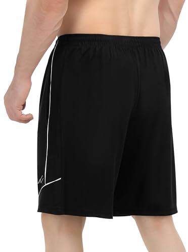 NY Threads Men's Athletic Shorts Quick Dry Loose-Fit Lightweight Running Workout Gym Shorts with Pockets