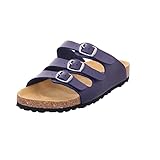 Sohle: EVA Lico BIOLINE CLASSIC Damen Pantoletten, Marine, 39 EU