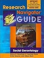 Research Navigator Guide for Social Gerontology: A Multidisciplinary Perspective 020544363X Book Cover