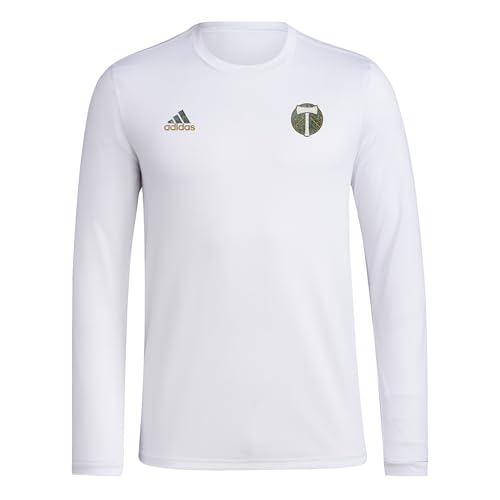 T-shirt adidas manches longues XXL homme pour supporter les Portland Timbers