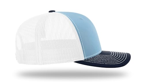 Image of Richardson 112 Trucker Hat - Premium Blank Baseball Cap, Adjustable Snapback Hat - Structured Six Panel Richardson Blank Hats