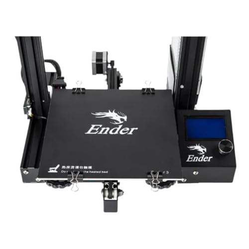 Image of WOL 3D Upgraded Creality Ender 3 2024 Model, with WOL3D PLA PRO+ Daisy White 3D Printer Filament 1.75mm, DIY 3D Printer with Resume Function (Print Size - 220X220X250 MM)