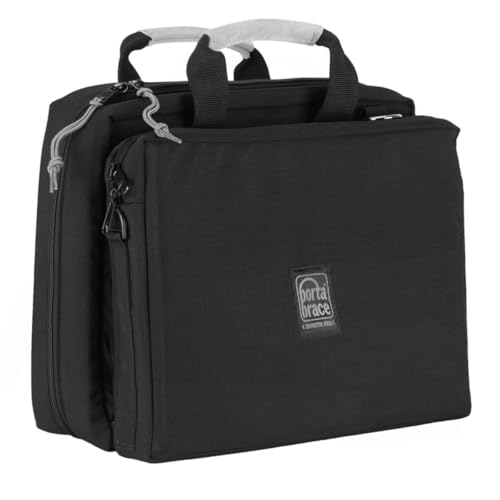 Porta Brace PR-C2 Estuche para Proyector, Negro | Estuche acolchonado con correa de hombro de gamuza y correas para protección y organización miniatura 2