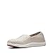Clarks CloudSteppers Women's Breeze Emily Loafer, Light Taupe Synthetic, 6 Medium US
