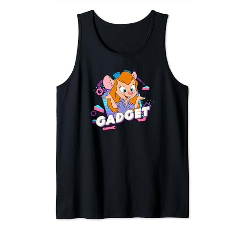 Camiseta de tirantes Gadget con estampado de póster de personaje de los Rescue Rangers Disney