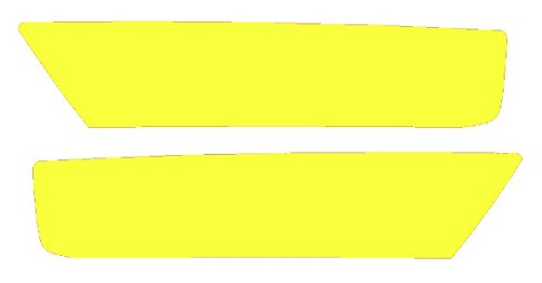 Precut Vinyl Tint Cover for 2013-2015 Honda Accord Foglights (Sedan) (Yellow)