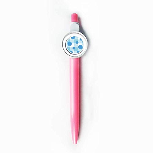 Stylo à bille rétractable bleu Universe And Alien Moon idéal pour le bureau et l'école