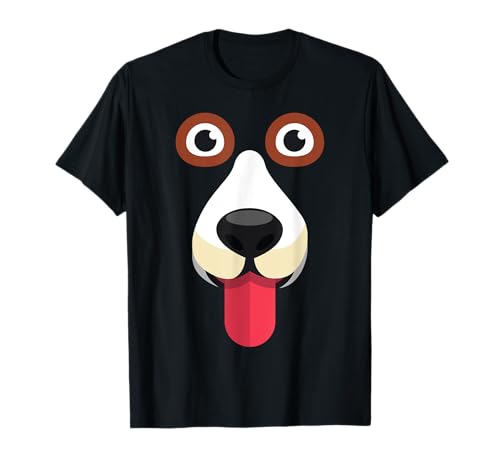 Funny Dog Face Costume T-Shirt
