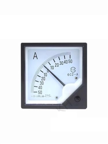 Ampèremètre d'entrée 10V 6C2 convertisseur fréquence bidirectionnel pointeur gauche DC 300A 75mV