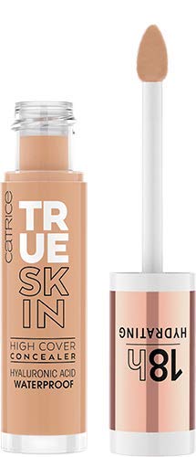 Catrice | True Skin High Cover Concealer | Waterproof & Lightweight For Soft Matte Look | Contains Hyaluronic Acid & Lasts Up To 18 Hours | Vegan, Cruelty Free, Gluten Free (060 | Neutral Fudge) #TOP1