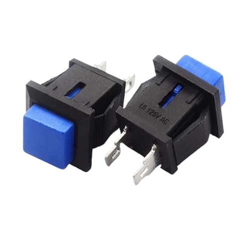 Interruptor DS430 normalmente abierto y cerrado con conmutacion precisa y boton azul
