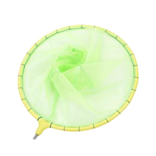 Yiju Fishing Net Mesh Outdoor Boating Portable Foldable Soft Quick Lightweight Fish Landing Nets Fishing Landing Net, Green L