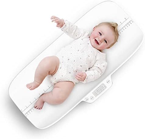 Baby Scale, Baby Weight Scale Baby Scales for Weighing, Multifunctional Pet Scale Puppy Scale, 2 in 1 Toddler Scale Infant Scale Cat Scale with Auto Hold Function, Maximum Weight 66 lb (30 kg)