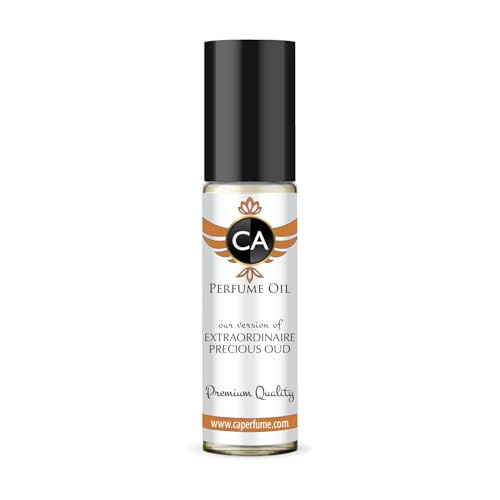 CA Perfume Impression of Extraordinaire Precious Oud for Women Fragrance Oil Floral Scent Long Lasting Perfumes for Women Travel Size TSA Ready Mini Parfum Body Oil Roll-on 0.33 Fl Oz 10ml