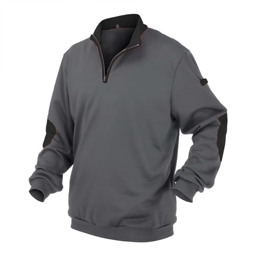 Sudadera casual 1/4 cremallera para caminar y trabajar