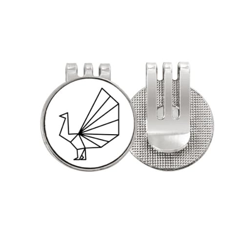 Marqueur de balle de golf magnétique paon Origa accessoire de green
