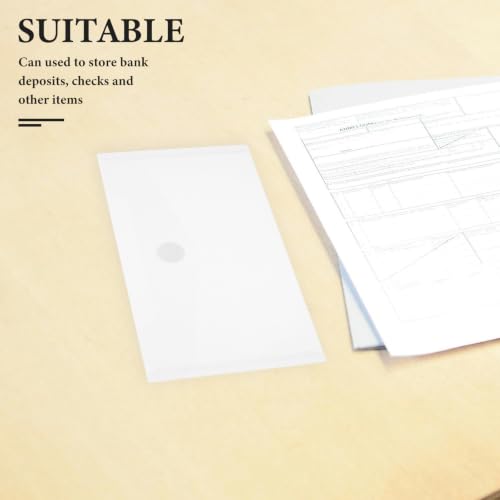 Protege tus documentos y dinero del deterioro con bolsas de plástico transparente x40 6