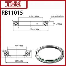 New THK Cross Roller Ring Inner Ring Rotation RB 11015 RB11015 RB11015UUCC0 RB11015UUC0