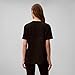 Calvin Klein Women's Performance Classic Fit V-Neck Tee Black