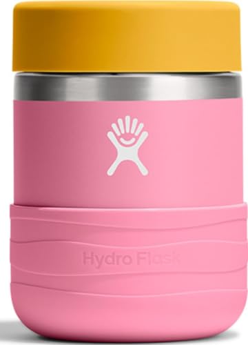 Image of Hydro Flask Insulated Food Container - Snack Container for Kids and Lunch Box - 12 Oz Food Jar in Dahlia Pink