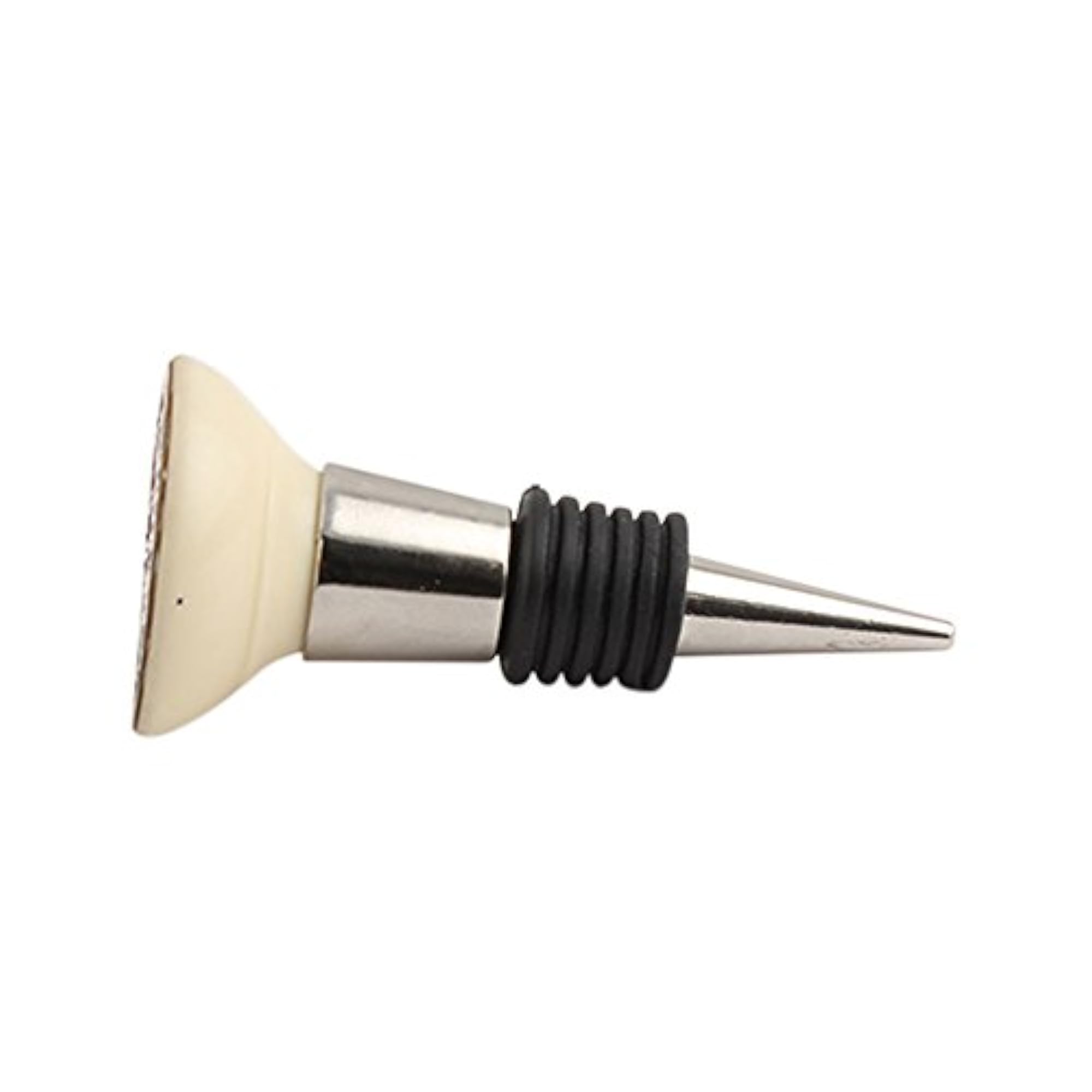 Gold Resin Wine Bottle Stopper 2 Piece