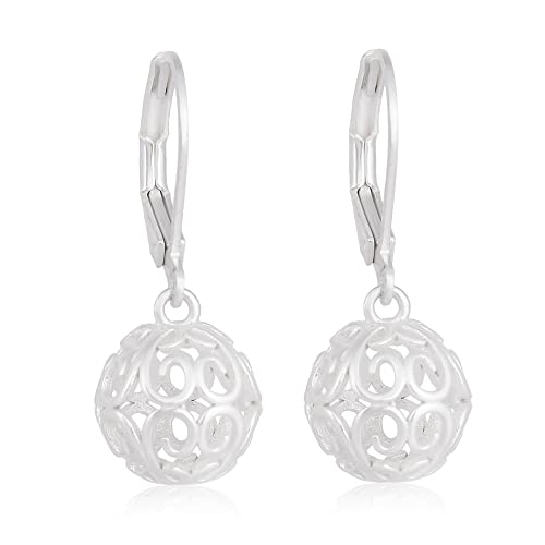 Best Silver Ball Drop Earrings To Buy Right Now