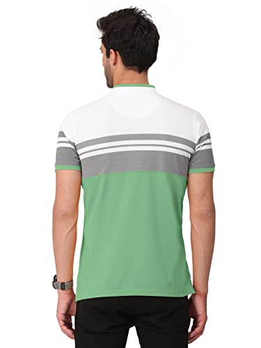 Image of BULLMER Mens Cotton Henley Neck /Chinese Collar Tshirt