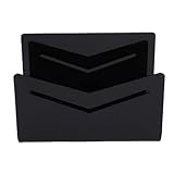 [CONSTRUCTION ACRYLIQUE DURABLE] Fabriqué à partir d'acrylique épais de première qualité, ce porte-courrier est léger, incassable et résistant aux rayures, garantissant une utilisation durable.