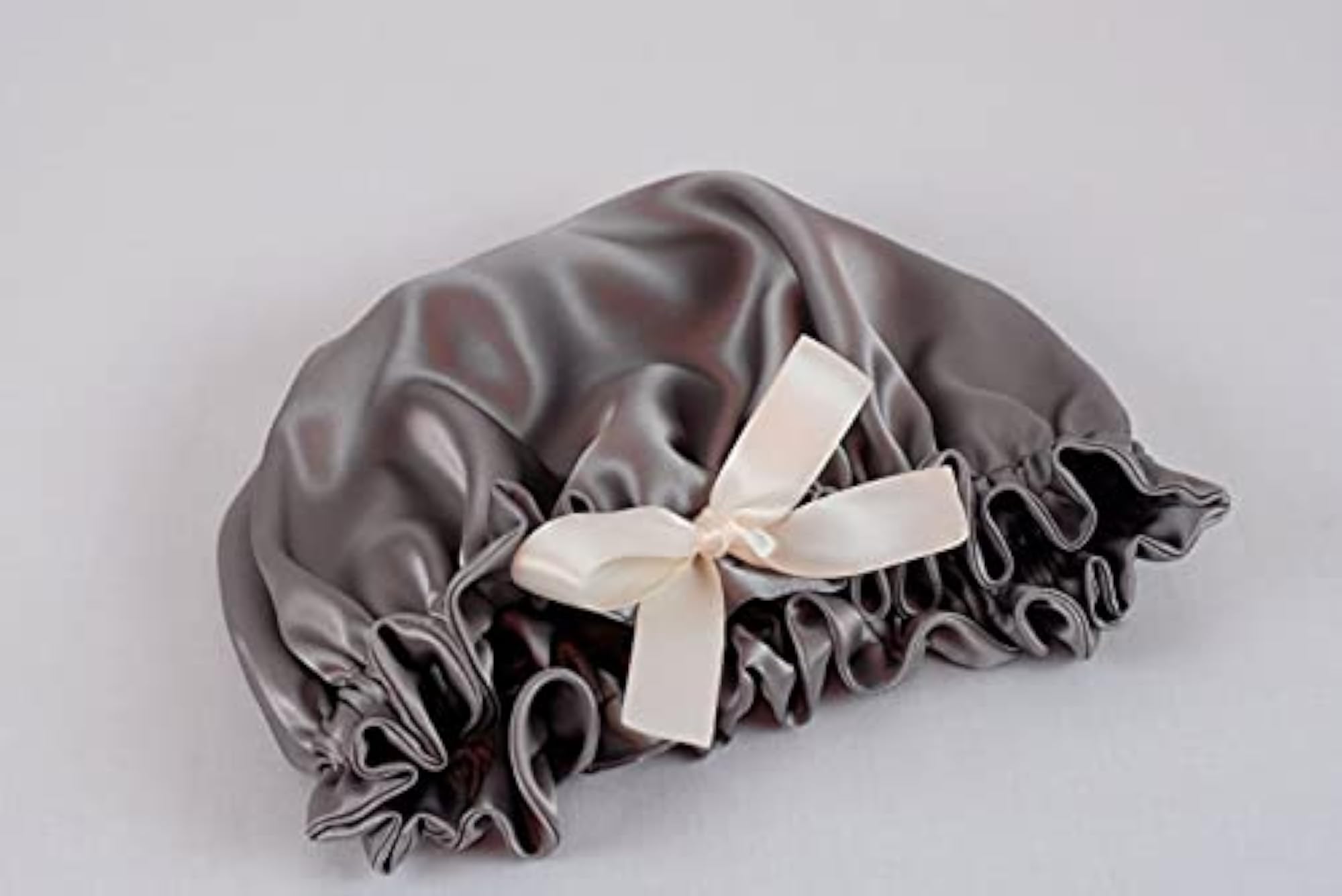 Adjustable Satin Sleep Cap for Women, Double Layered
