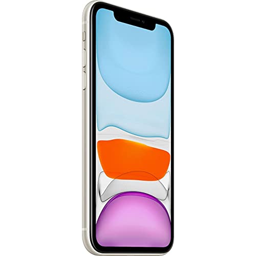 Image of Apple iPhone 11, 256GB, White - Unlocked (Renewed)