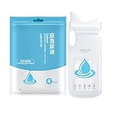 de vómito de viaje, 700 ml, inodoro portátil para camping, de inodoro a prueba de fugas y olores, urinarios de camping para hombres y mujeres, inodoro de viaje, bolsas de inodoro para