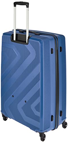 Image of Kamiliant by American Tourister KAM Kiza Polypropylene 68 cms Ash Blue Hardsided Check-in Luggage (KAM KIZA SP 68CM - ASH BLUE)