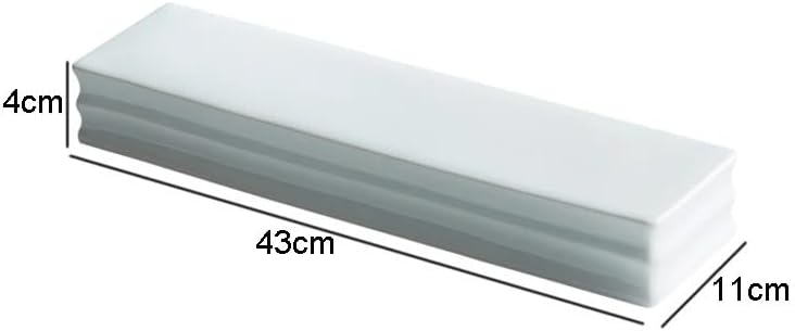 Appetizer Plates Rectangular Ceramic Bread Dessert Plate Restaurant Tableware Sushi Plate Snack Dessert Plate Cheap Plates