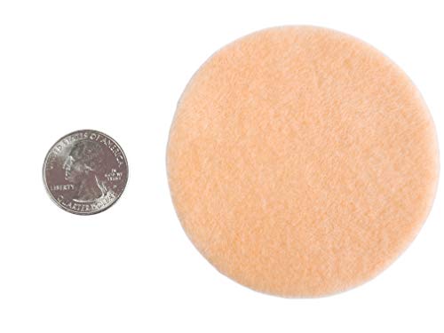 Image of Playfully Ever After Peach Craft Felt Circles (3 Inch - 30pc)