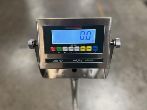 Báscula de Piso USM BenchTek 20x20 con Indicador US-6011SS miniatura 3