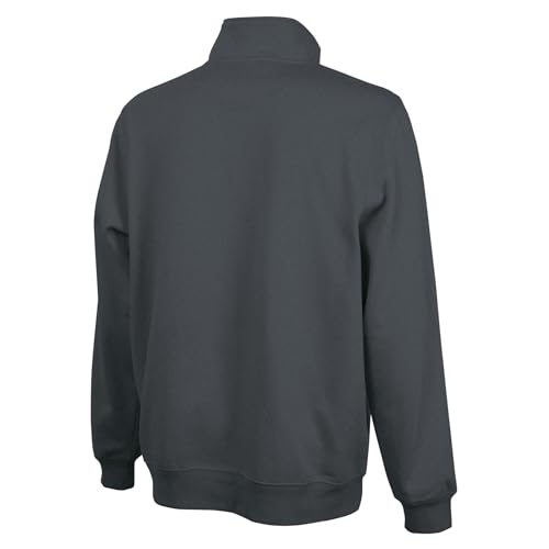 Image of Charles River Apparel Men's Crosswind Quarter Zip Sweatshirt