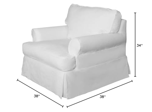 Sillón plegable tela blanca miniatura 2