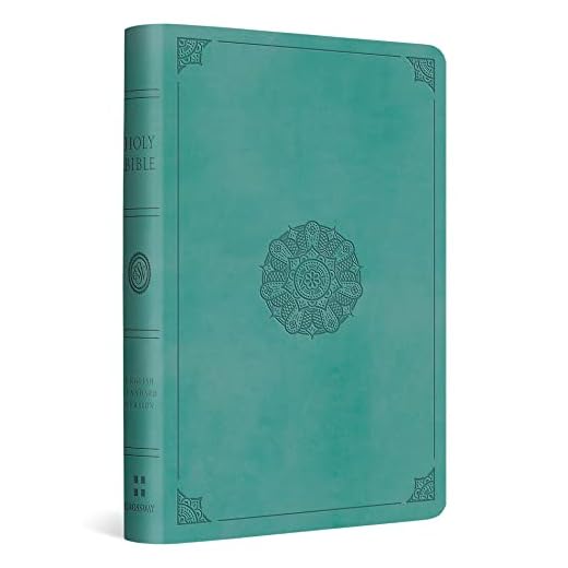 ESV Value Compact Bible (TruTone, Turquoise, Emblem Design)
