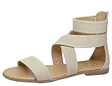 gallucci sandalen mädchen  Gallucci Sandalen 933 Leder Klassisch Schmal Sand Beige, Schuhgröße:EUR 41