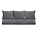 Produktbild Mozaic AZPCSET4356 Swavelle Sofa-Set für den Außenbereich, 58,4 x 63,5 x 12,7 cm, Anthrazit