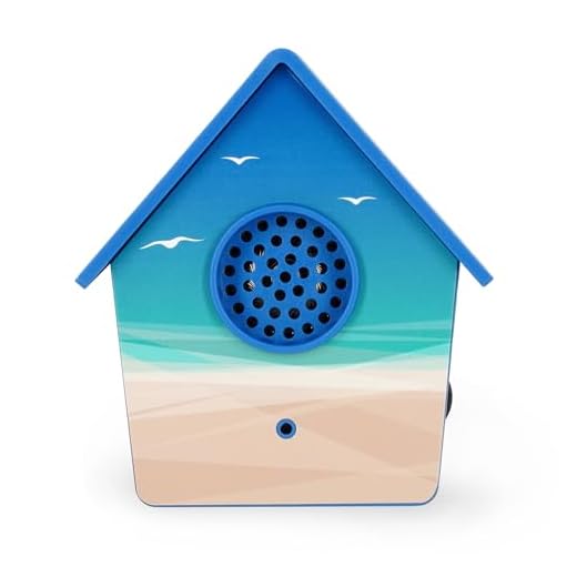 Legami - Sound Box mit Bewegungssensor, Meeresrauschen, Klangdauer 20 Sekunden, USB Aufladung, USB Typ C Kabel inklusive, 3,5 x 11 cm