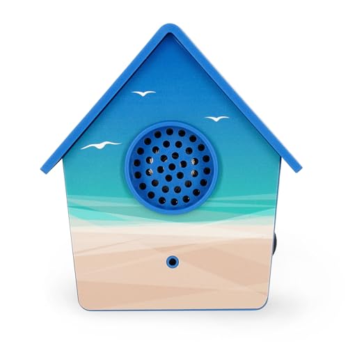 Legami - Sound Box mit Bewegungssensor Meeresrauschen Klangdauer 20 Sekunden USB Aufladung USB Typ C Kabel inklusive 3 5 x 11 cm