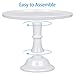 KLASKWARE Round Cake Stand white 11