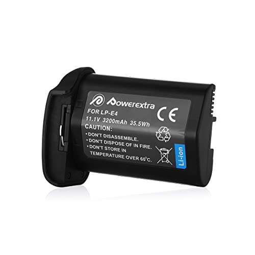 Powerextra Lp-E4 Battery Compatible With Canon Lp-E4N Battery And Canon 1D C 1D Mark Iii 1Ds Mark Iii Ds Mark Iv Digital Camera #TOP7