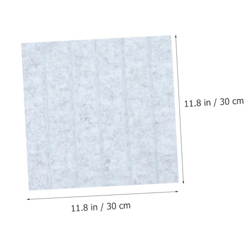 6 piezas de paneles acústicos aislantes para pared color gris claro CVUTOVO miniatura 2