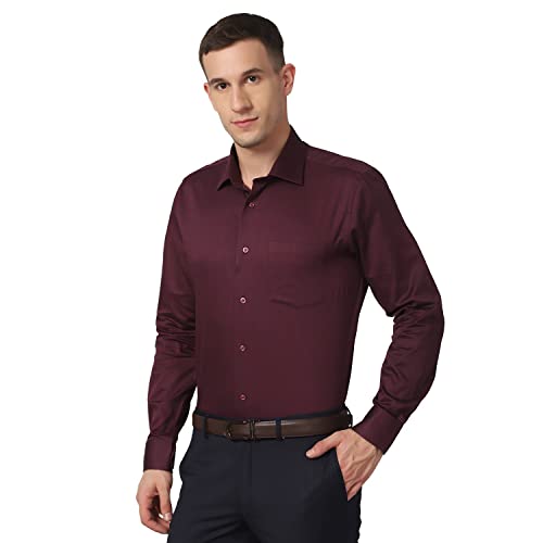 Image of blackberrys Printed Cotton Slim Fit Mens Shirt